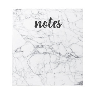 Grey Marble Texture with Large Notes Text