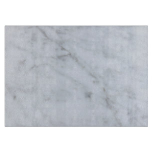 Grey Marble White Cutting Board
