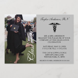 Grey Medical RN School Graduation Announcement