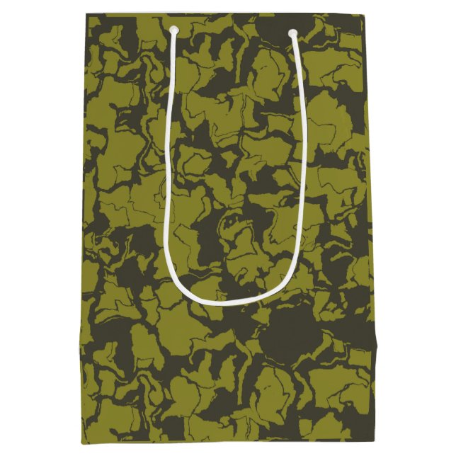 Grey Medium Gift Bag (Back)
