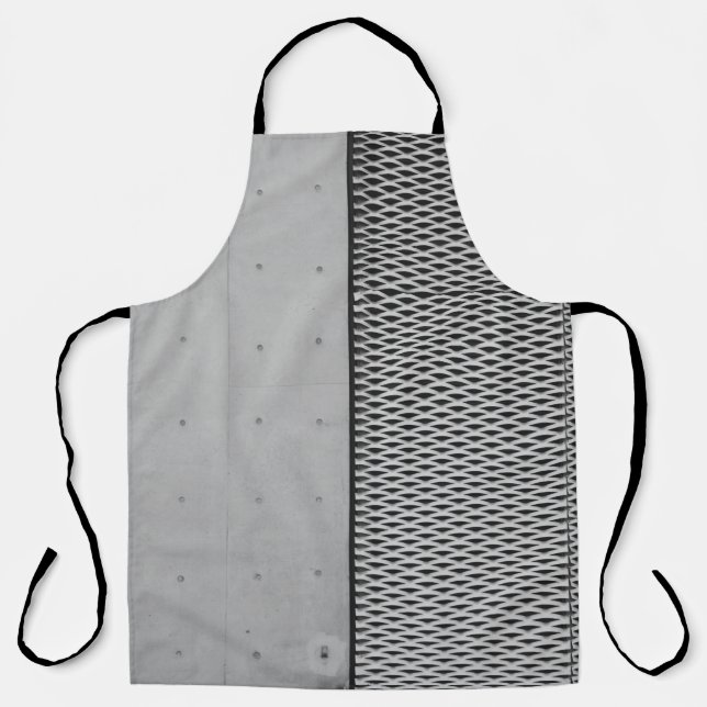 Grey metal galvanized sheet apron (Front)