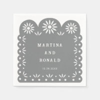 GREY MEXICAN PAPEL PICADO