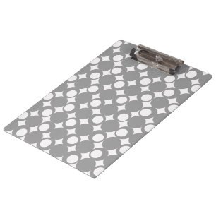 Grey Mod Ball Design @ Emporio Moffa Clipboard