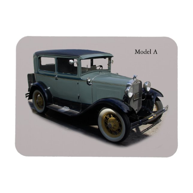 Grey Model A magnet (Horizontal)