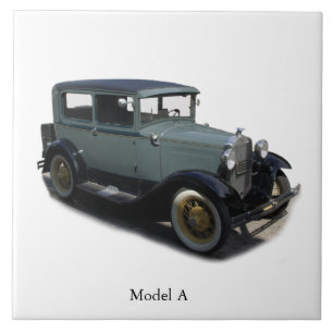Grey Model A tile
