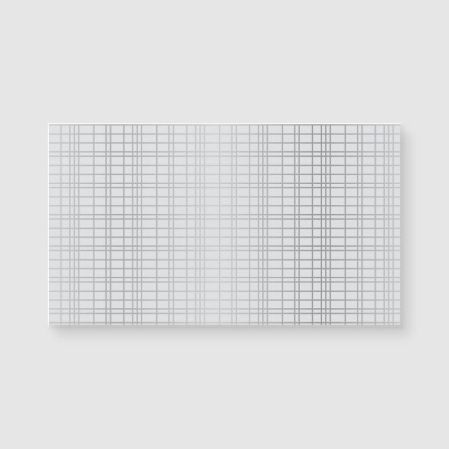 Grey, modern, simple, cool, trendy grid lines (Front)