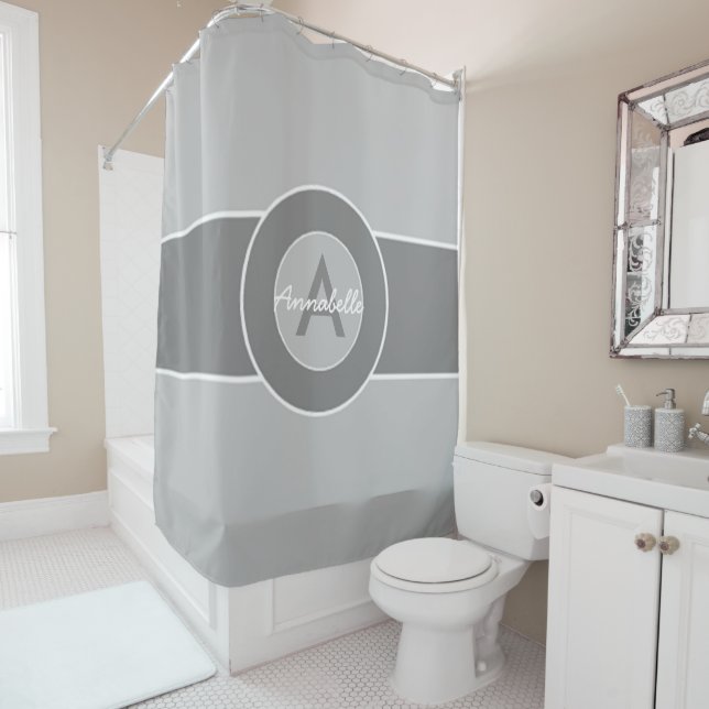 Grey Monogram Personalized (In Situ)