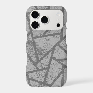 Grey mosaic pattern