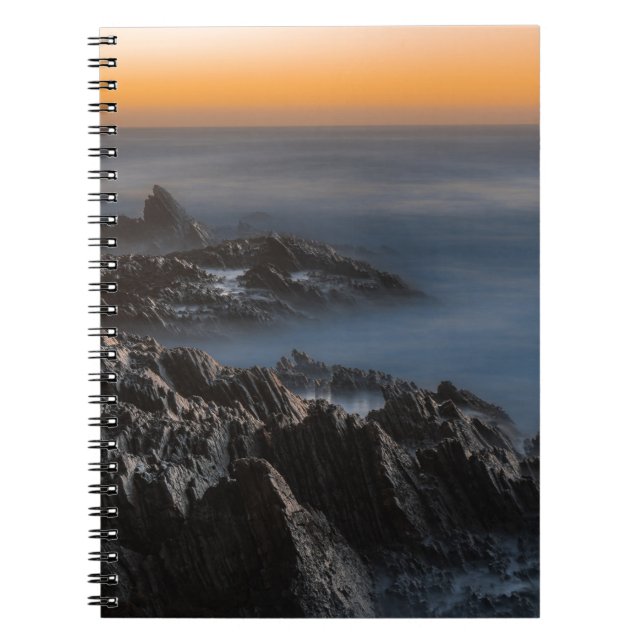 GREY MOUNTAINS WITH CLOUDS NOTEBOOK (Front)