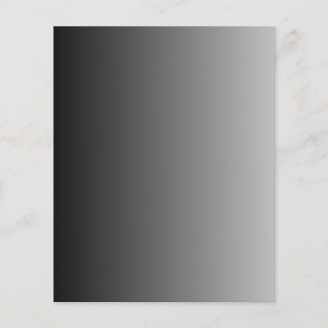 Grey Ombre Flyer (Front)