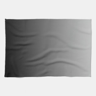 Grey Ombre Kitchen Towel