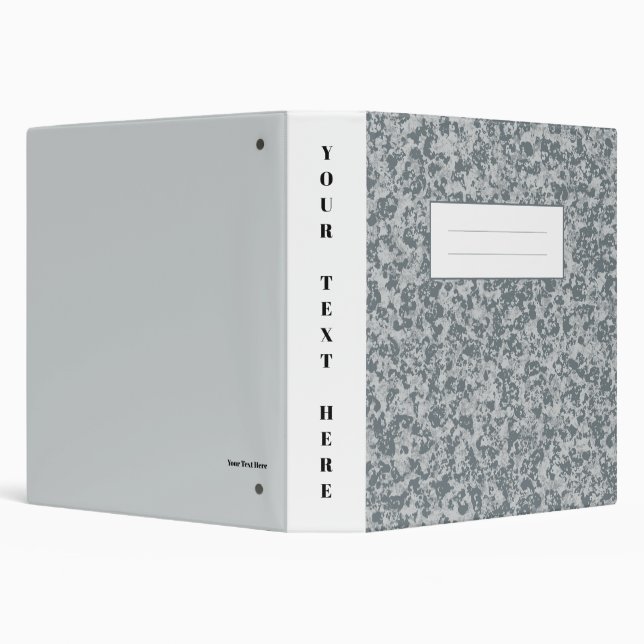 Grey Organic Stone Texture Seamless Pattern Binder (Background)