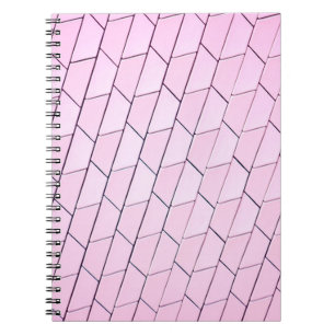 Grey pattern notebook