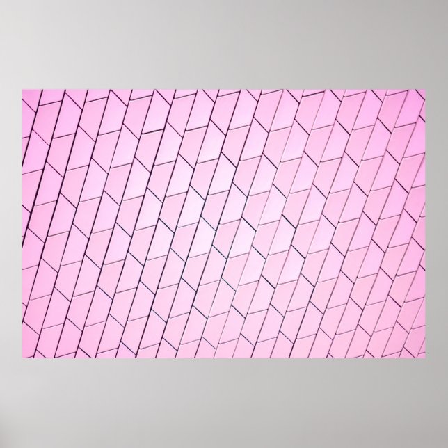 Grey pattern poster (Front)