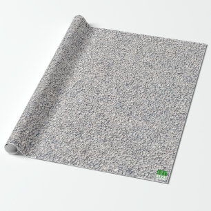 Grey Pebble Dash Wrapping Paper