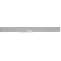 Grey Personalized Hair Tie