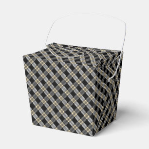 Grey Picnic Favor Box