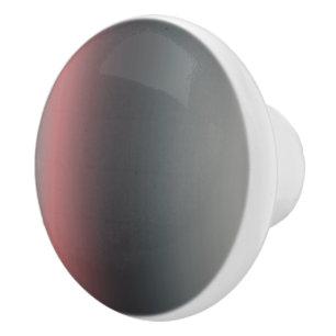 Grey, pink, black gradient, Ombre.  Ceramic Knob