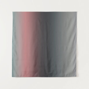 Grey, pink, black gradient, Ombre.  Tapestry