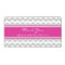 Grey Pink Chevron Wedding Labels