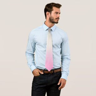 Grey pink Ombre Tie