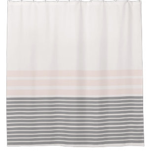 Grey, Pink Stripe