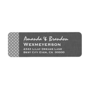 Grey Polka Dot Wedding Collection A2A