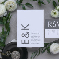  Grey Premium Ultimate Modern Monogram Bold Fun 