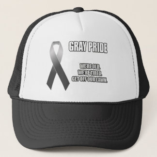Grey Pride Trucker Hat