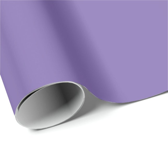 Grey Purple Wrapping Paper (Roll Corner)