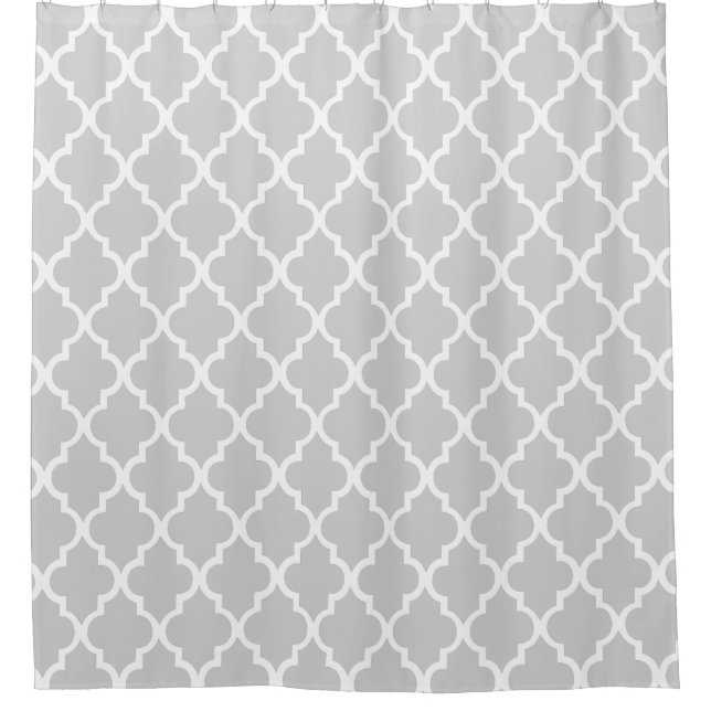 Grey Quatrefoil Pattern (Front)