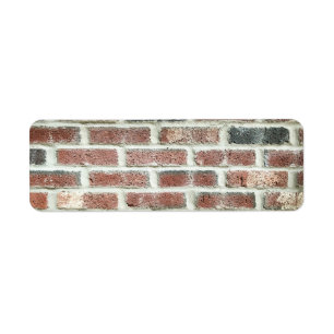 Grey Red Bricks Wall Background Brick Texture
