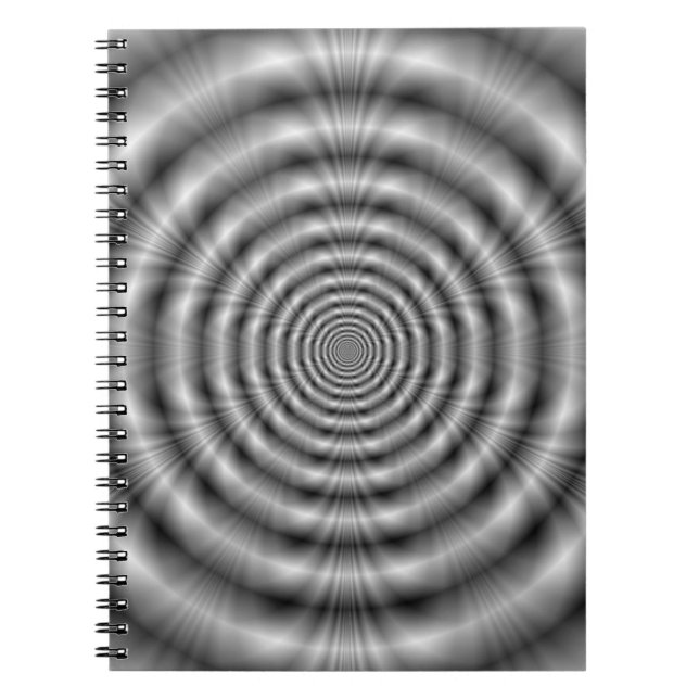 Grey Rings Notebook (Front)