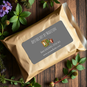 Grey Sage Smudge Sticks Product Labels