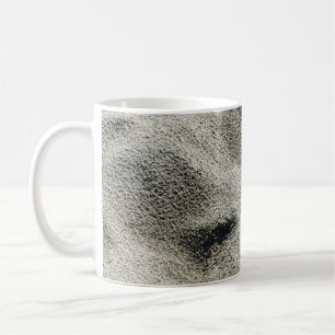 Grey sand coffee mug