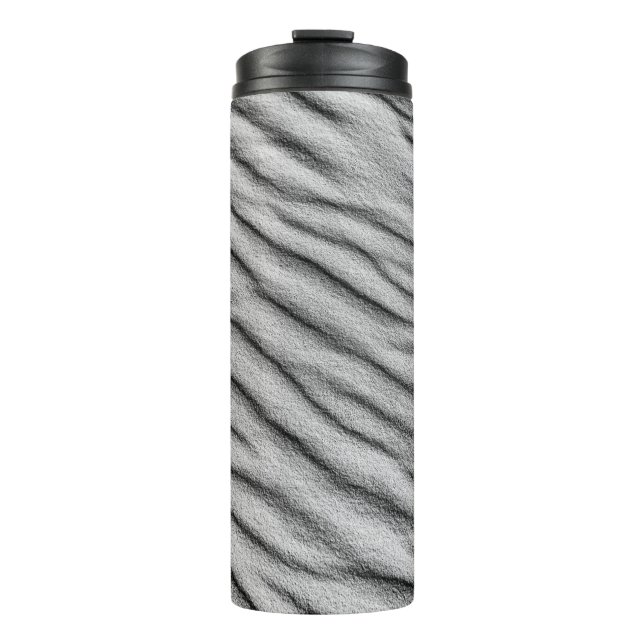 Grey sand thermal tumbler (Front)