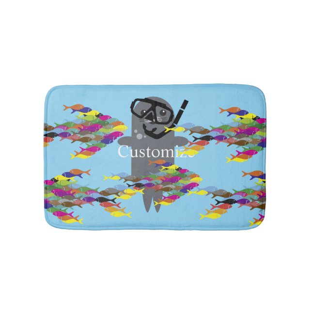 Grey Seal Thunder_Cove  Bath Mat (Front)