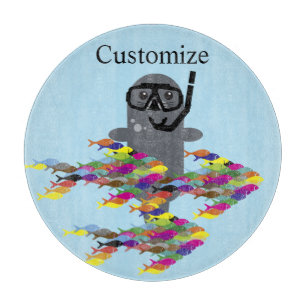 Grey Seal Thunder_Cove Cutting Board