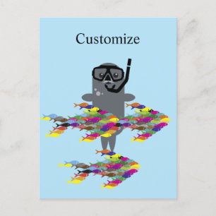 Grey Seal Thunder_Cove  Postcard