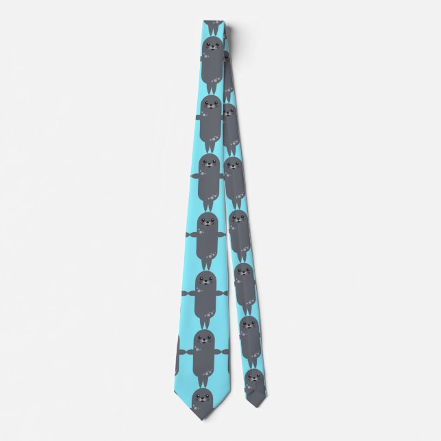Grey Seal Thunder_Cove  Tie (Front)