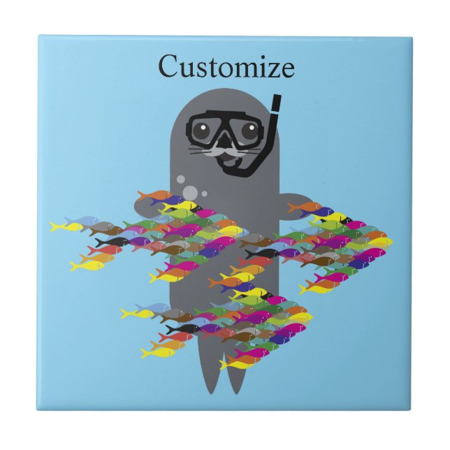 Grey Seal Thunder_Cove  Tile (Front)