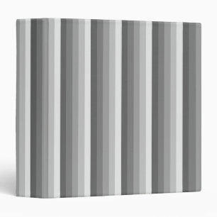 Grey shadow stripes binder