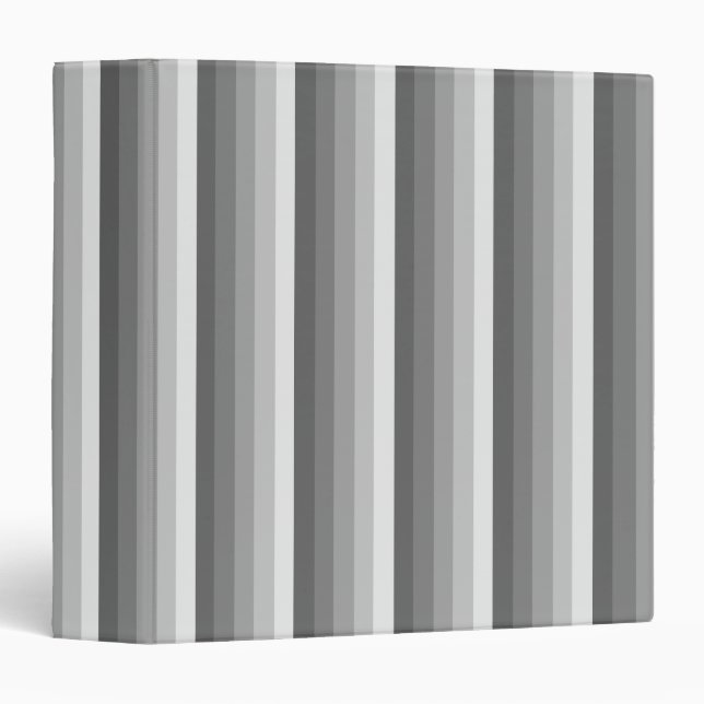 Grey shadow stripes binder (Front/Spine)