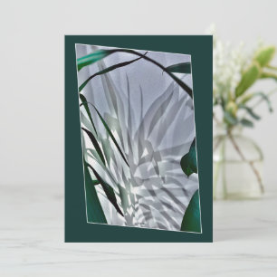 Grey shadows invitation