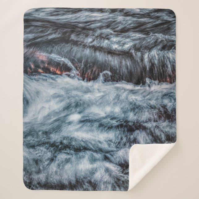 Grey Sherpa Blanket (Front)