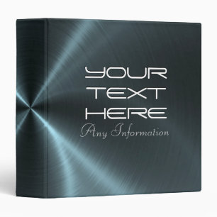 Grey shiny stainless steel metal binders