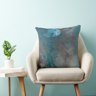Grey Skies Throw Pillow