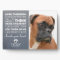 Grey Slate Pet Memorial | Remembrance Dog Keepsake