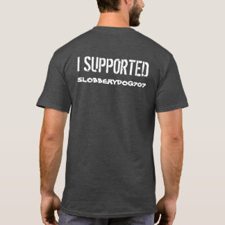 Grey Slobberydog707 sur le dos T-shirt