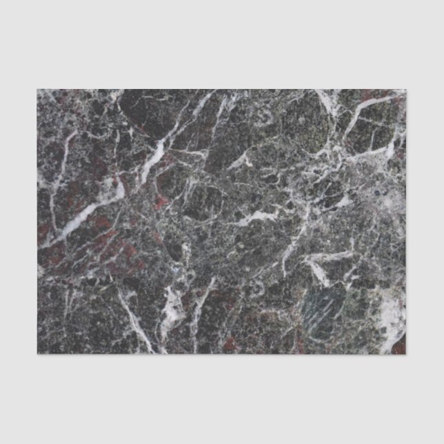 Grey Smoke Colour Marble Stone Tissue Paper (Front)